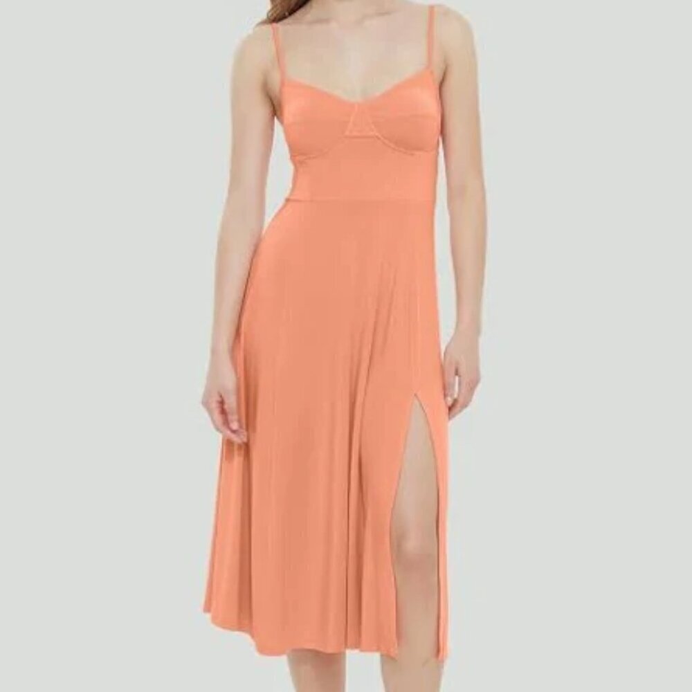 Peach Coral Dex Dress
